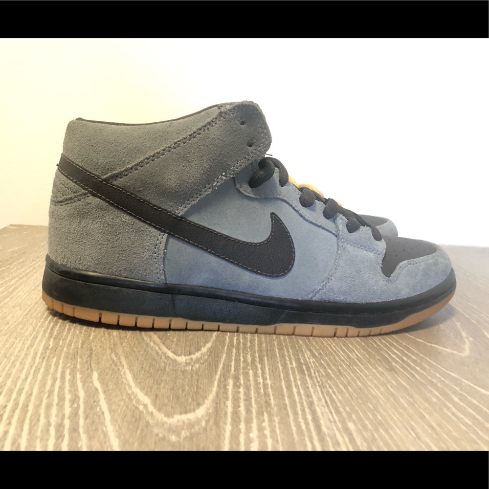NIKE SB Dunk Mid Pro Charcoal size 8 men - Picture 2 of 8